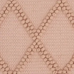 Pillows-Kirkland's Home Blush Knotted Lattice Throw Pillows, Set Of 2 Pink