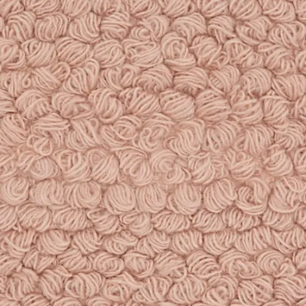 Pillows-Kirkland's Home Blush Looped Yarn Wool Pillow Pink