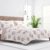 Quilts-Kirkland's Home Blush Patchwork Reversible 3-Pc. Queen Quilt Set Pink/White/Gray