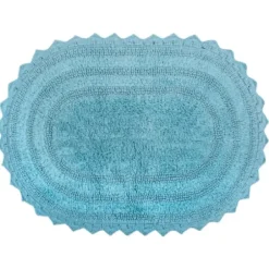 Bathroom Rugs-Kirkland's Home Blush Reversible Cotton Bath Mat, 34 In. Pink