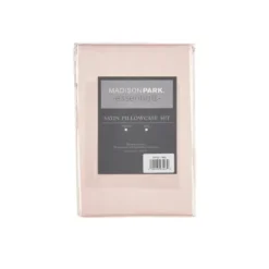Bed Sheets-Kirkland's Home Blush Satin King 2-Pc. Pillow Case Set Pink