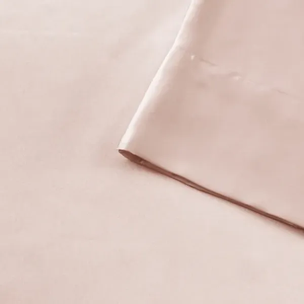 Bed Sheets-Kirkland's Home Blush Satin Standard 2-Pc. Pillow Case Set Pink