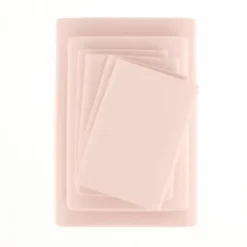 Bed Sheets-Kirkland's Home Blush Ultra Soft 6-Pc. Full Sheet Set Pink