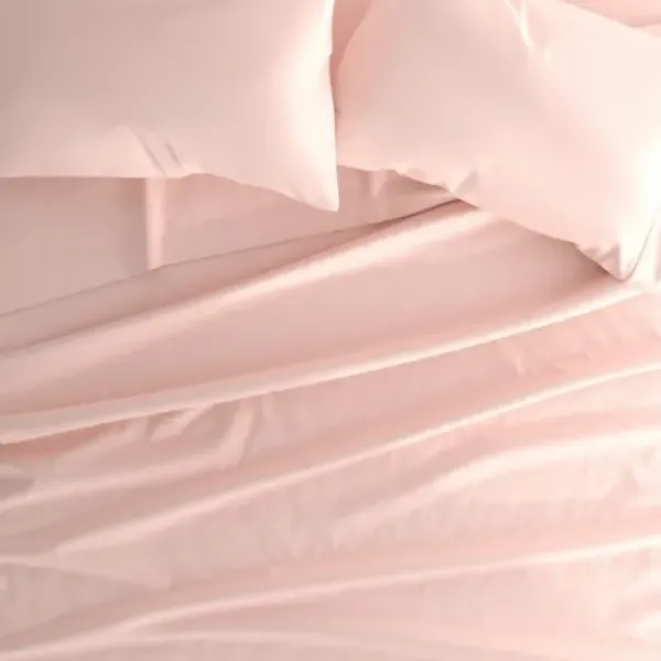 Bed Sheets-Kirkland's Home Blush Ultra Soft 3-Pc. Twin Sheet Set Pink