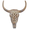 Wall Plaques-Kirkland's Home Bohemian Bull Wall Plaque Brown