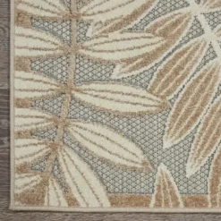 Outdoor Rugs-Kirkland's Home Boho Ikat Indoor/Outdoor Area Rug, 5X7 Blue