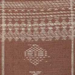 Pillows-Kirkland's Home Boho Stripes Lumbar Pillow Brown