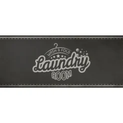 Kitchen & Floor Mats-Kirkland's Home Botanical Butterfly Floor Mat Blue