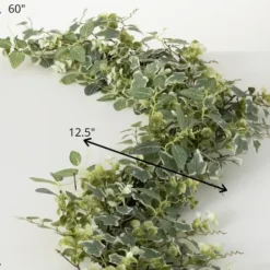 Arrangements & Greenery-Kirkland's Home Botanical Foliage Garland Green