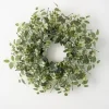 Wreaths-Kirkland's Home Botanical Foliage Wreath Green