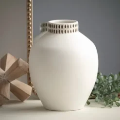 Vases-Kirkland's Home 4-Bottle Runner Vase Black