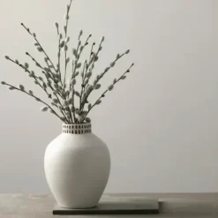 Vases-Kirkland's Home 4-Bottle Runner Vase Black