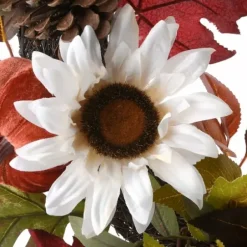 Wreaths-Kirkland's Home Bountiful Sunflowers Autumn Blend Wreath Multi