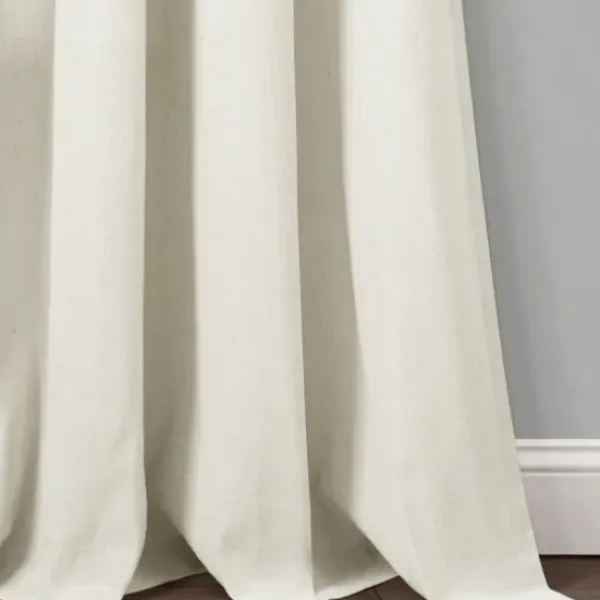 Curtains & Drapes-Kirkland's Home Box Pleated Single Curtain Panel, 84 In. Gray