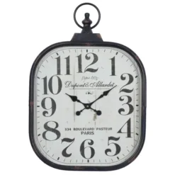 Clocks-Kirkland's Home Brady Rustic Metal Wall Clock
