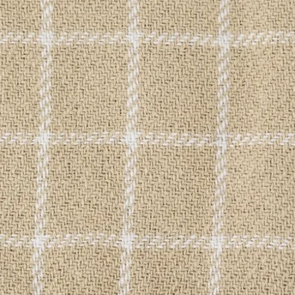 Blankets & Throws-Kirkland's Home Brandy Plaid Fringed Throw Tan