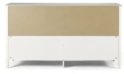 Dressers & Chests-Kirkland's Home Brazilian Pine Wood 6-Drawer Dresser White