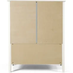 Bookshelves-Kirkland's Home Brazilian Pine Wood 3-Tier Bookshelf White