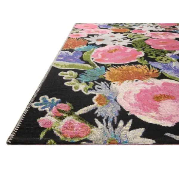 Outdoor Rugs-Kirkland's Home Bright Coral Diamond Outdoor Area Rug, 6X9 Orange