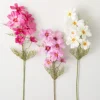 Stems & Bouquets-Kirkland's Home Bright Cosmos Stems, Set Of 3 Pink/Purple/White