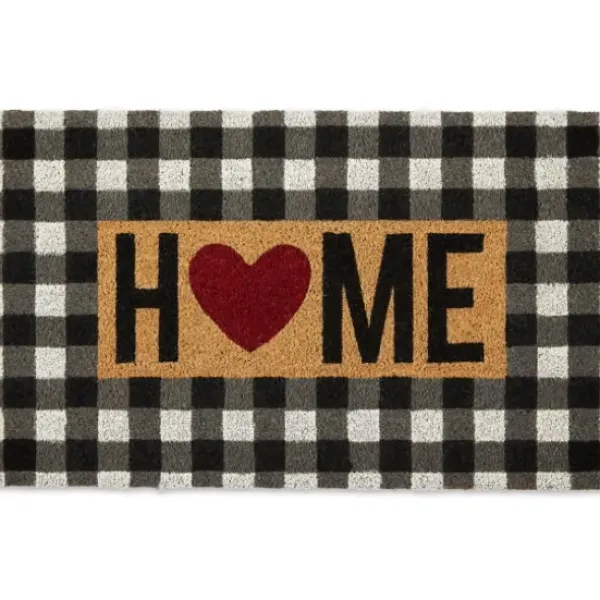 Doormats-Kirkland's Home Bright Lemon Citrus Doormat Yellow/Tan