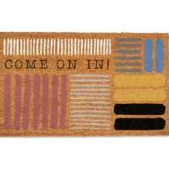 Kitchen & Floor Mats-Kirkland's Home Bring Families Together Kitchen Mat Gray/White