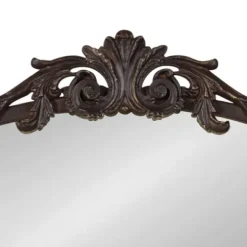 Decorative Mirrors-Kirkland's Home Bronze Arendahl Arched Mirror, 19X31 In. Brown