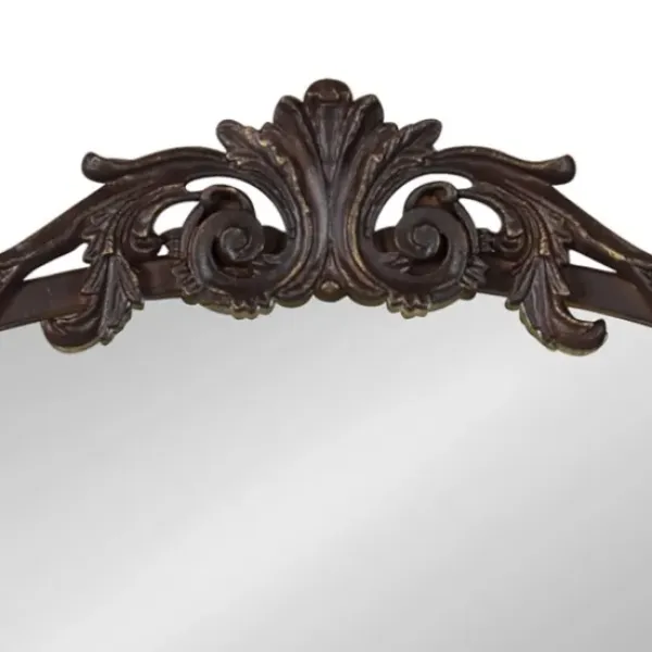 Decorative Mirrors-Kirkland's Home Bronze Arendahl Arched Mirror, 19X31 In. Brown