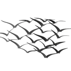 Wall Plaques-Kirkland's Home Bronze Birds Metal Wall Plaque Brown