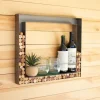 Wall Storage-Kirkland's Home Bronze Cork Holder Wall Frame