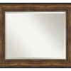 Decorative Mirrors-Kirkland's Home Bronze Frame Beveled Mirror, 35.5X29.5 In.