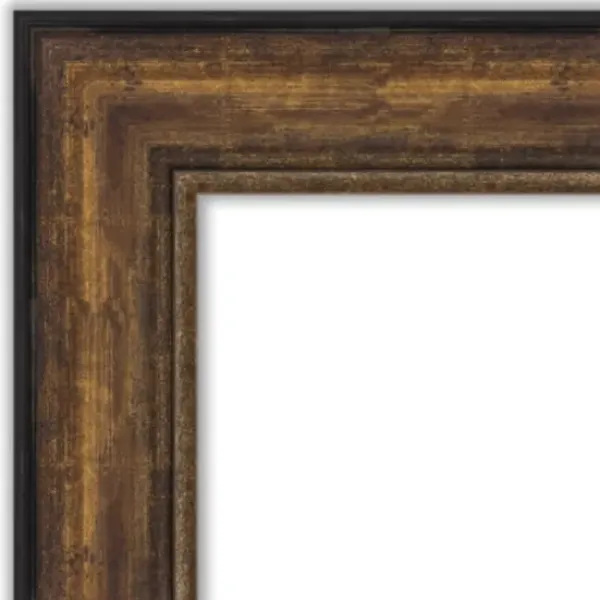 Decorative Mirrors-Kirkland's Home Bronze Frame Beveled Mirror, 43.5X31.5 In.