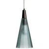 Table Lamps-Kirkland's Home Bronze Glass Ombre Slim Taper Pendant Lamp Green
