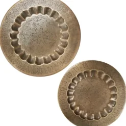 Wall Plaques-Kirkland's Home Bronze Metal Moroccan Wall Sculptures, Set Of 2 Brown