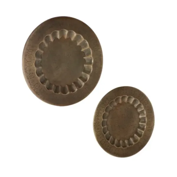 Wall Plaques-Kirkland's Home Bronze Metal Moroccan Wall Sculptures, Set Of 2 Brown