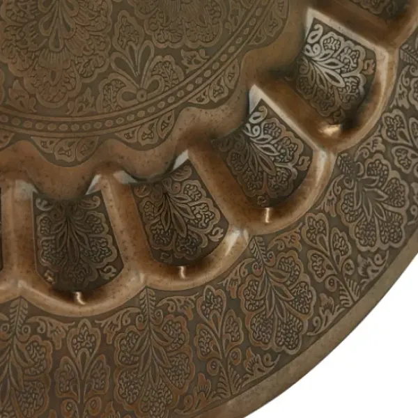 Wall Plaques-Kirkland's Home Bronze Metal Moroccan Wall Sculptures, Set Of 2 Brown