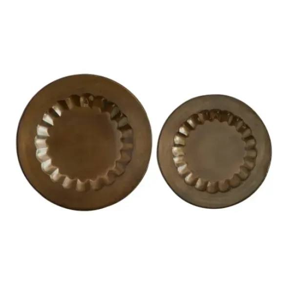 Wall Plaques-Kirkland's Home Bronze Metal Moroccan Wall Sculptures, Set Of 2 Brown