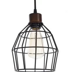 Floor Lamps-Kirkland's Home Bronze Metal 3-Tier Floor Lamp Brown