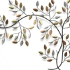 Wall Plaques-Kirkland's Home Bronze Metal Tree Branch Wall Plaque Brown/Gold/Silver