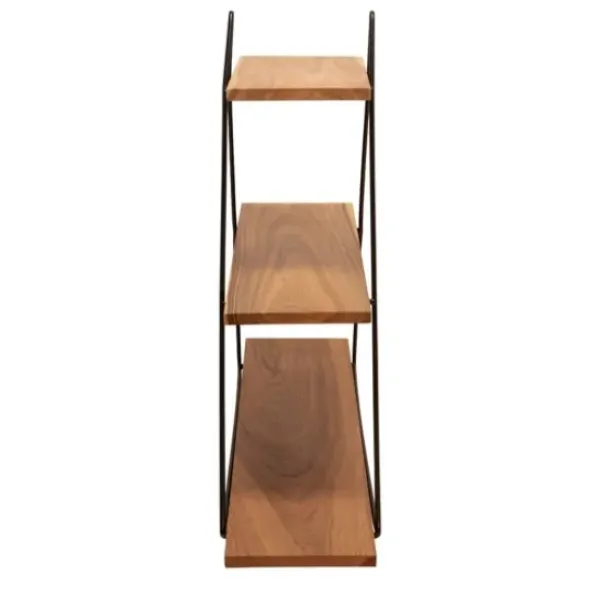 Shelves-Kirkland's Home Bronze Metal Triangle Frame Wall Shelf