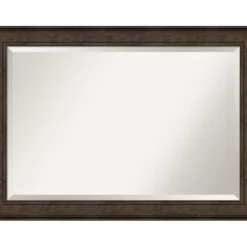 Decorative Mirrors-Kirkland's Home Bronze Panel Frame Beveled Mirror