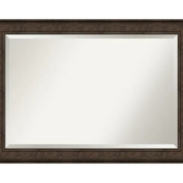 Decorative Mirrors-Kirkland's Home Bronze Panel Frame Beveled Mirror
