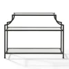 Console Tables-Kirkland's Home Bronze 3-Tier Ashlee Console Table Brown