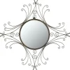 Decorative Mirrors-Kirkland's Home Bronze Victorian Curved Frame Mirror