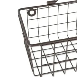 Wall Storage-Kirkland's Home Bronze Wall Hanging Wire Baskets, Set Of 2