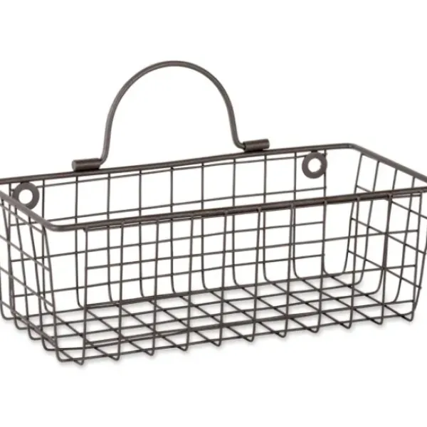 Wall Storage-Kirkland's Home Bronze Wall Hanging Wire Baskets, Set Of 2