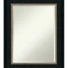 Decorative Mirrors-Kirkland's Home Brown And Bronze Scalloped Edge Frame Mirror