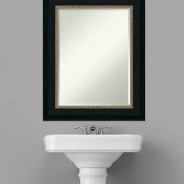 Decorative Mirrors-Kirkland's Home Brown And Bronze Scalloped Edge Frame Mirror