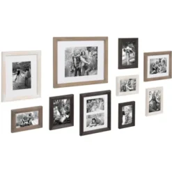 Gallery Wall Frames-Kirkland's Home Brown And Gray 10-Pc. Gallery Wall Frame Set