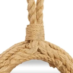 Decorative Mirrors-Kirkland's Home Brown Cora Jute Wall Mirrors, Set Of 3
